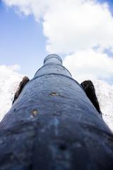 Cannon at Forte de Nossa Senhora da Assunção in Brazil