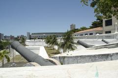 monument in Brazil with cannons