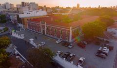 aerial view of the entrance to the current headquarters of the 10th Military Region in Brazil