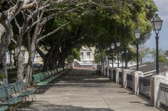 Monument in the Passeio Público in Brazil