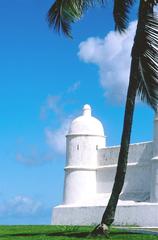 Bartizan of Our Lady of Monte Serrat Fort in Salvador, Brazil