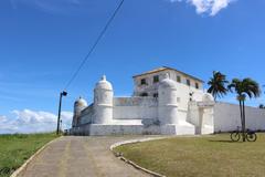 Fortaleza do Monte Serrat monument in Brazil