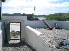 Entrance to Sao Mateus Fort in Cabo Frio, Brazil