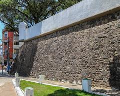 Northwest bastion of Forte de São Pedro in Salvador, Bahia, Brazil