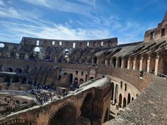 view of Rome with historical buildings and landmarks