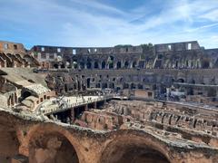 Panoramic view of Rome, Italy with historic architecture and landmarks