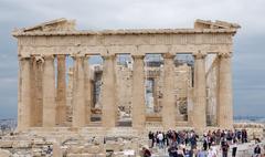 The Acropolis in Athens.