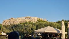 Parthenon ruins in Athens, Greece