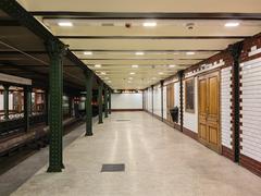 Budapest M1 metro Vörösmarty tér station