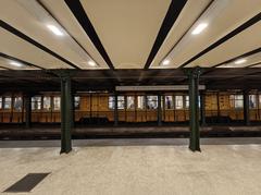 Budapest M1 metro at Vörösmarty tér station