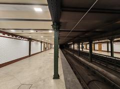 Budapest M1 metro at Vörösmarty tér