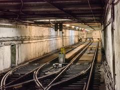 Budapest M1 metro at Vörösmarty tér