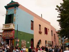 Colorful buildings in La Boca, Buenos Aires