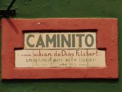 Colorful buildings in La Boca neighborhood, Buenos Aires