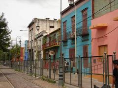 Colorful buildings in La Boca, Buenos Aires