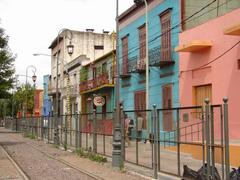 Colorful buildings in the La Boca neighborhood, Buenos Aires