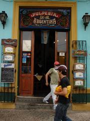 colorful buildings in La Boca, Buenos Aires