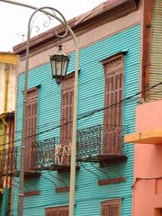 colorful buildings in La Boca neighborhood, Buenos Aires