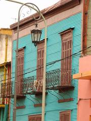 Colorful buildings in La Boca, Buenos Aires