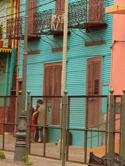 colorful houses in La Boca neighborhood, Buenos Aires