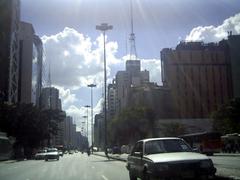 Avenida Paulista, the biggest business financial center of Brazil