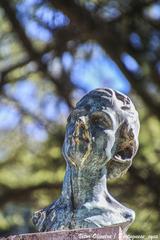 Monument to António Nobre in Jardim da Cordoaria, Porto, Portugal