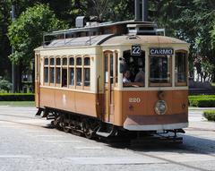 Porto tram 220 in Porto, Portugal