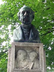 Statue of Diogo Cassels in Vila Nova de Gaia, Portugal