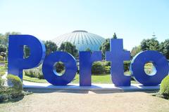 Gardens of the Palácio de Cristal in Porto