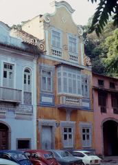 Largo de Boticário in Rio de Janeiro with colonial houses