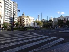 Placa de l'Ajuntament in Valencia, Spain