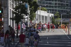 Canada Day celebration at Canada Place 2024