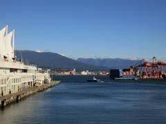 Canada Place, SeaBus, and Port of Vancouver