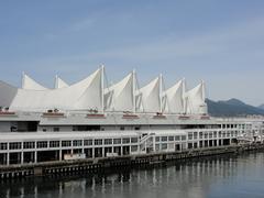 Canada Place in Vancouver with its distinctive sail-like roof structures