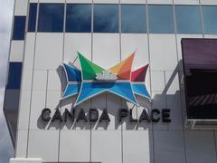 Signage at Canada Place in Vancouver