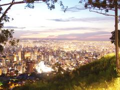 sunset view of Belo Horizonte