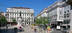 Largo Camoes in Chiado district