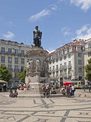 Luís de Camões Monument in Lisbon