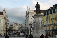 Chiado district in Lisbon, Portugal