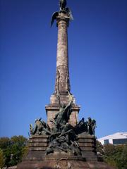 Statue in honor of the Peninsular War victims at Mouzinho de Albuquerque square