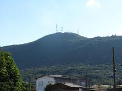 Morro da Borússia viewed from the city of Osório