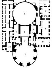 Mosteiro da Serra do Pilar floor plan