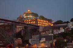 Monastery of Serra do Pilar in Vila Nova de Gaia seen from Porto