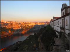 panoramic view of Oporto, Portugal