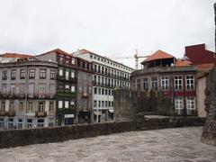 Terreiro da Sé in Porto with Muralha Primitiva