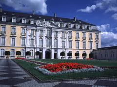 Bruehl Augusburg Palace panoramic view