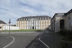 Schloss Augustusburg between North and South Orangery in Brühl, Rheinland