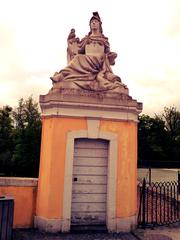 entrance to Castle Augustusburg