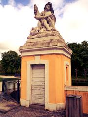 Entrance to Castle Augustusburg