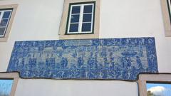 Tile panel at the Palace of the Counts of Óbidos